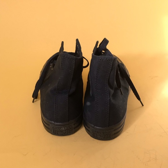 Black High Top Converse - Picture 3 of 4